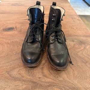 Rag & Bone black leather boots